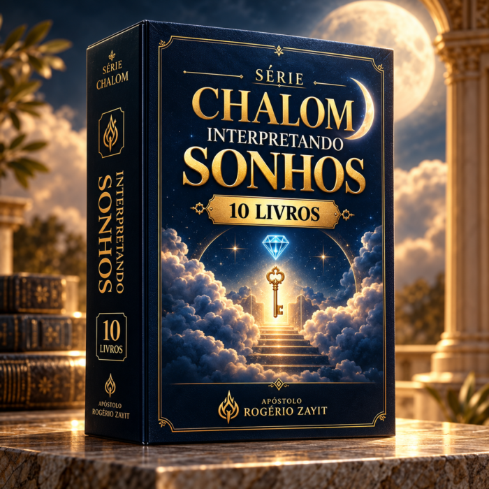 Capa principal da Box Série Chalom Interpretando Sonhos - 10 livros
